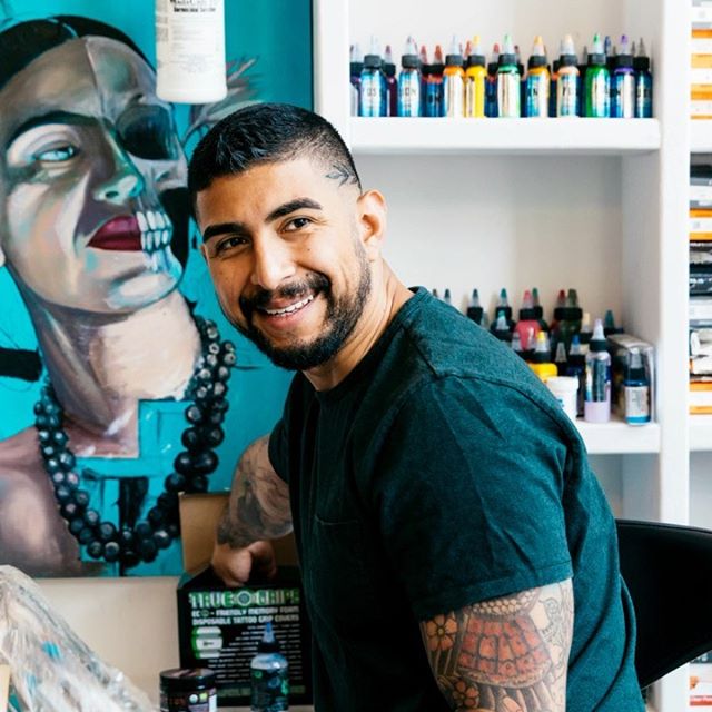 Steven Avalos, founder of @evilandlove tattoo shop, has some helpful advice for entrepreneurs just starting out. “Keep working, don’t slack and make sure you love it.”
.
.
.
.
#godaddy #entrepreneur #makeyourownway #iconsofourtribe #businessowner #nyc #newyork #creative #fashion #fashionapp #sketch